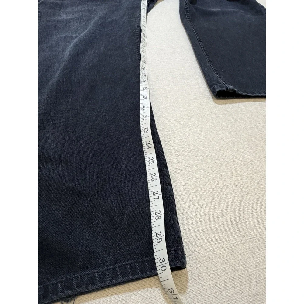 Zegna Sport Denim Project Men's Black Jeans Size 42 Luxury Cotton